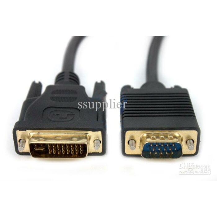 DVI-I To VGA Cable 1.8m 24+5