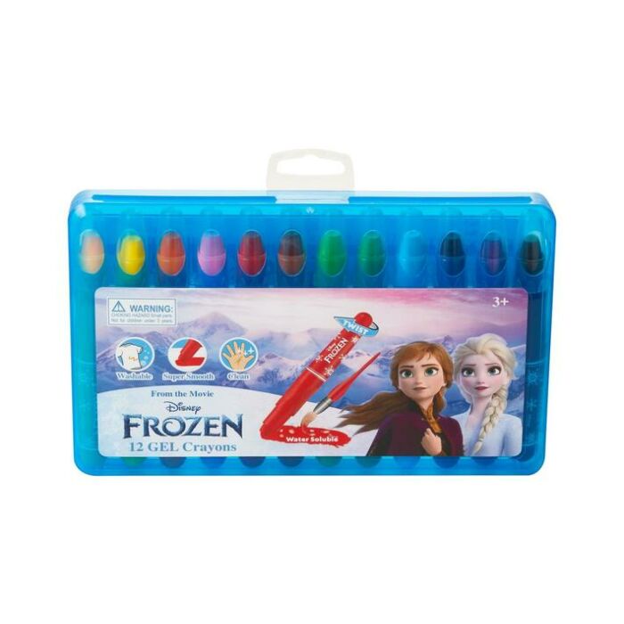 Frozen 12 Gel Crayons Twist Action Multi