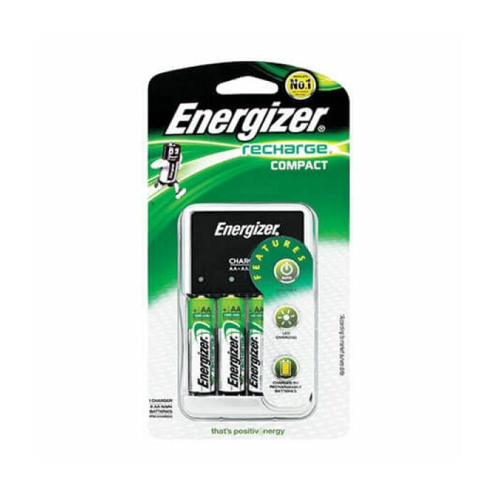 Energizer Overnight Charger Incl 4 AA Batteries