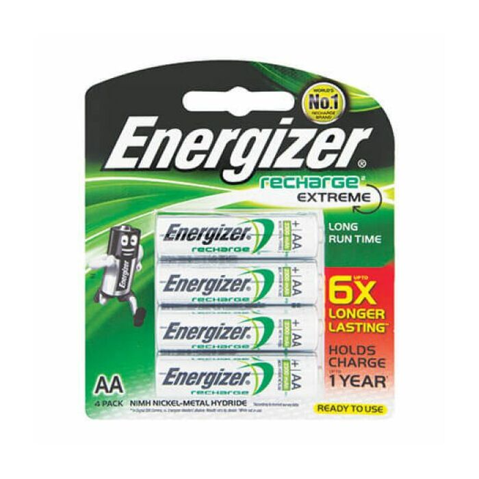 Energizer Recharge Extreme AA 4 Pack