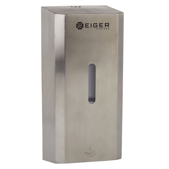 Eiger Hygiene � 1L Stainless Steel Wall Mounted Auto Sanitizer Dispenser