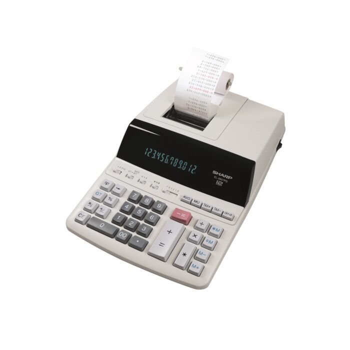 Sharp EL-2607PG Premium Fast Printer Calculator AC Powered