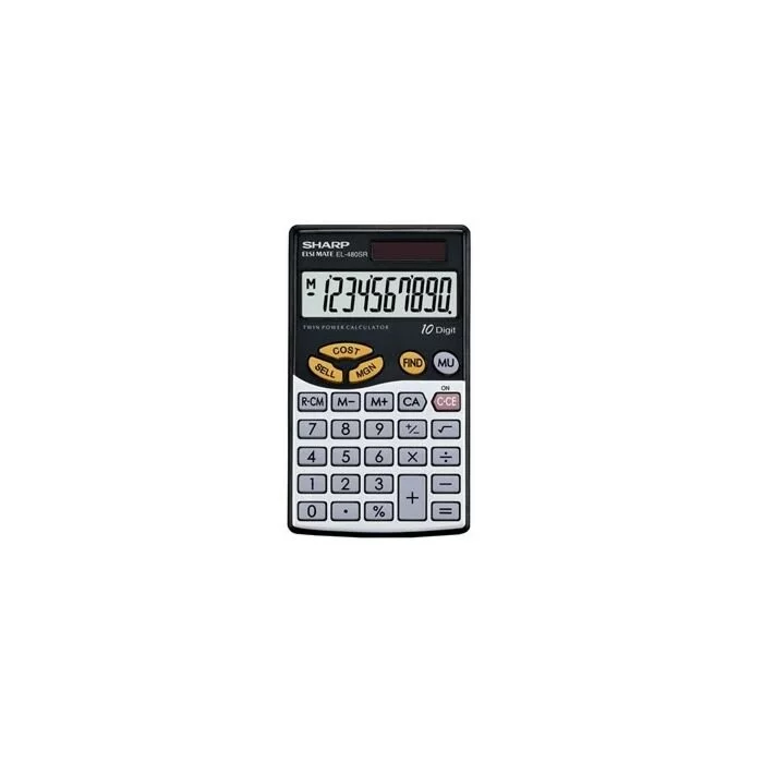 Sharp EL480SB Calculator blister