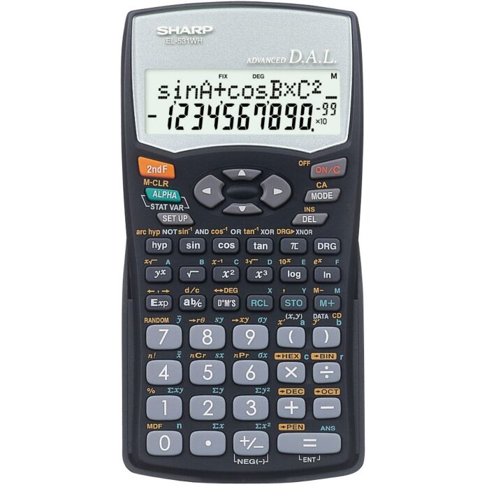 Sharp EL 531 WHB Scientific Calculator