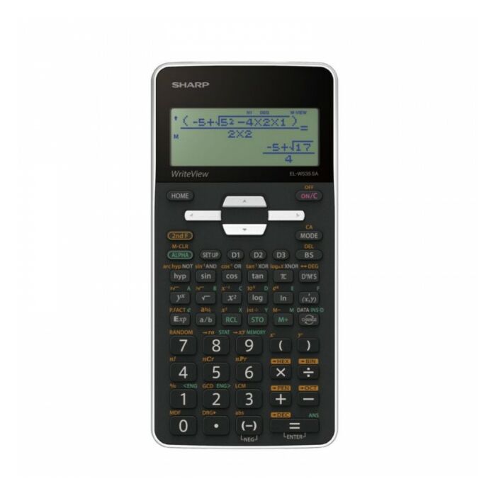 Sharp EL535 Scientific Calculator 330 Functions White