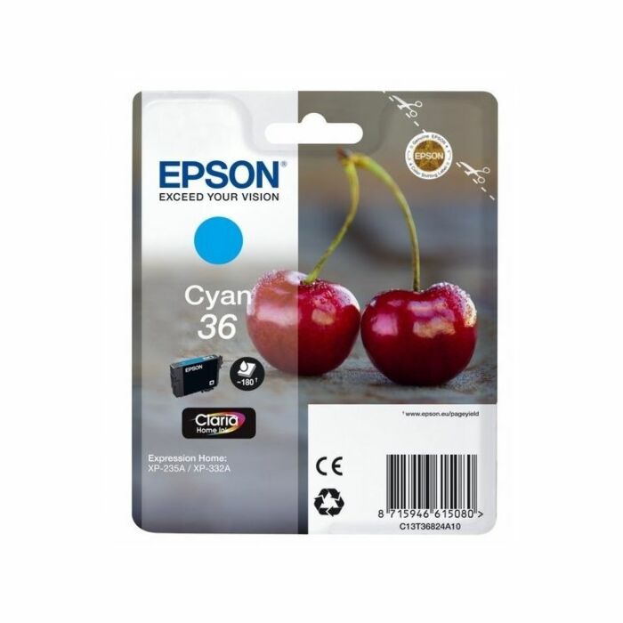 Epson Cyan 36 Claria Home Ink
