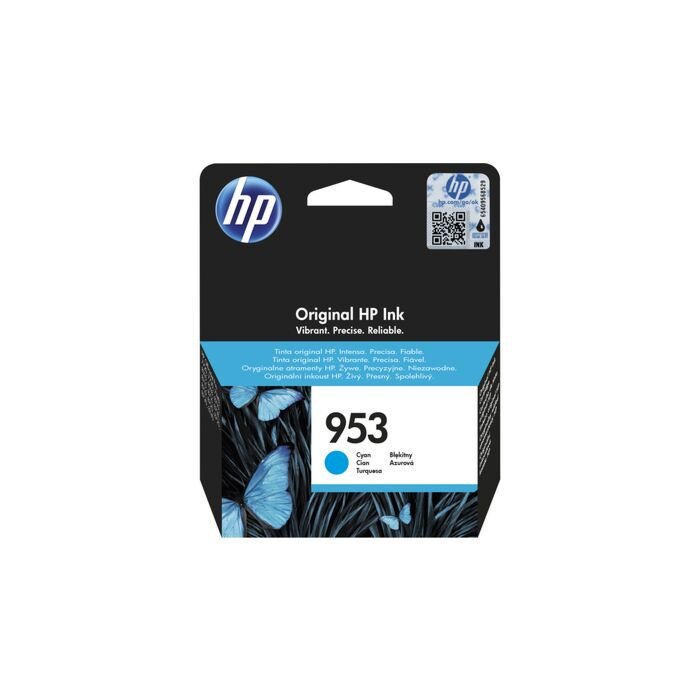 HP 953 Cyan Original Ink Cartridge - HP Officejet Pro 8710/8720/8725/8730/8740