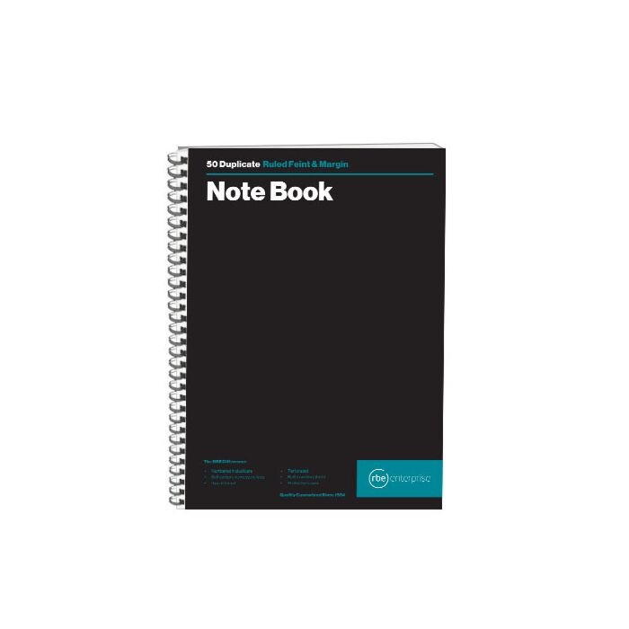 RBE Duplicate Easy Flip Note Book Duplicate A4