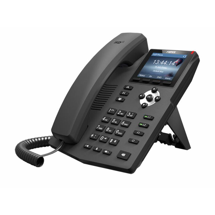 Fanvil 2SIP Gigabit Colour PoE VoIP Phone | X3G