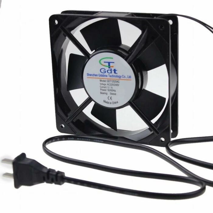 Finen 120x120mm AC fan with plug
