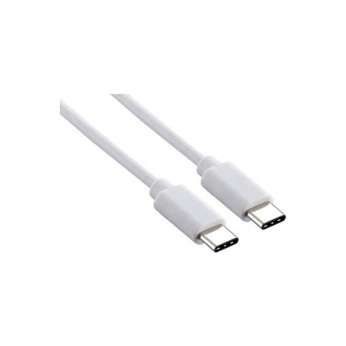 FeelTek 2m USB Type-C male to Type-C male cable - White