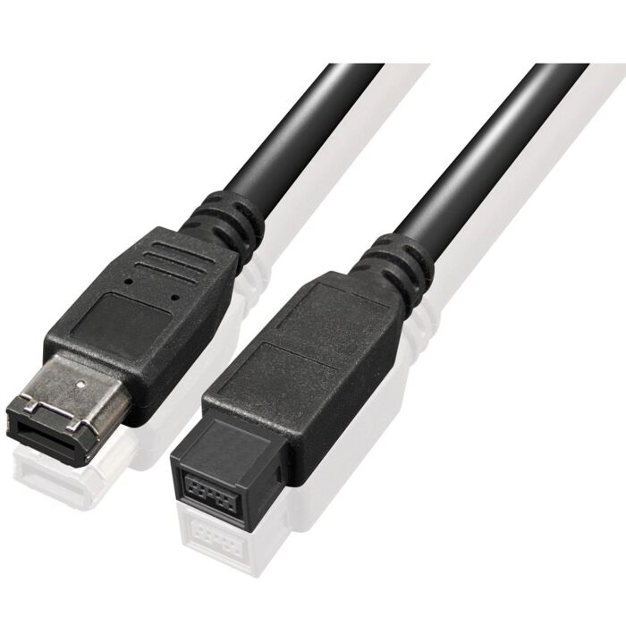 Firewire 9 Pin to 6 Pin Cable 1.8m