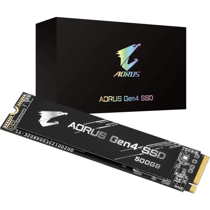 Gigabyte Aorus 500GB M.2 2280 NVMe Gen 4 SSD Solid State Drive
