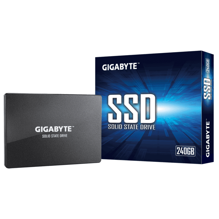 GIGABYTE 240GB 2.5 INCH SATA 3 SSD SEQ Read 500MB/S+ / Write 420MB/S+