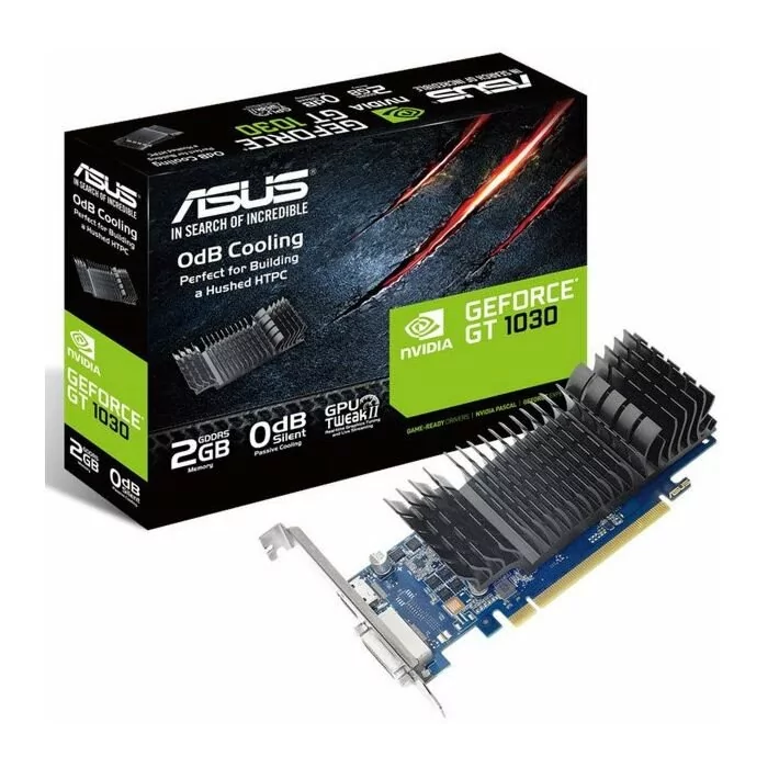 Asus Geforce GT 1030 silent 2GB GDDR5 64bit PCI-e 3.0 x16 64bit Graphics card