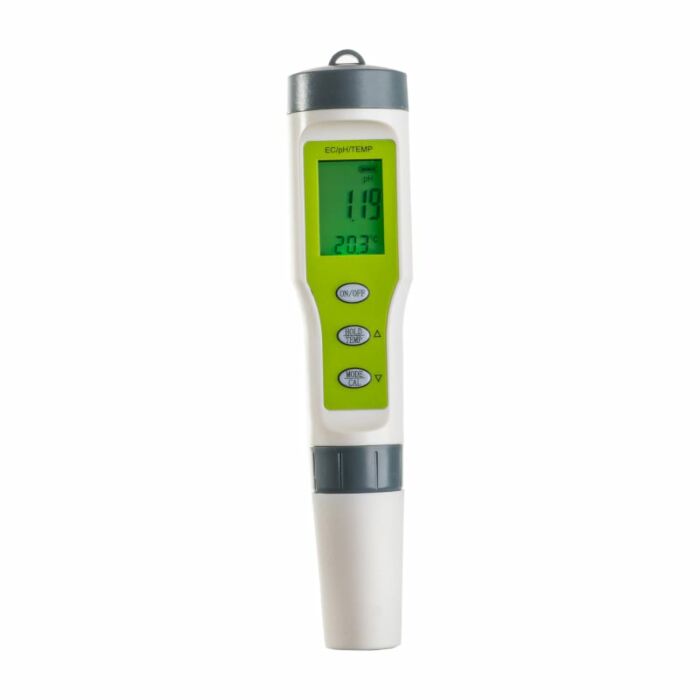 GIZZU 3in1 Multifunction pH/EC/Temperature Water Tester