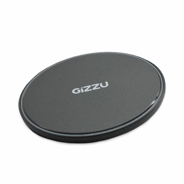 GIZZU 15W USB QI Fast Charge Wireless Charging Pad - Black