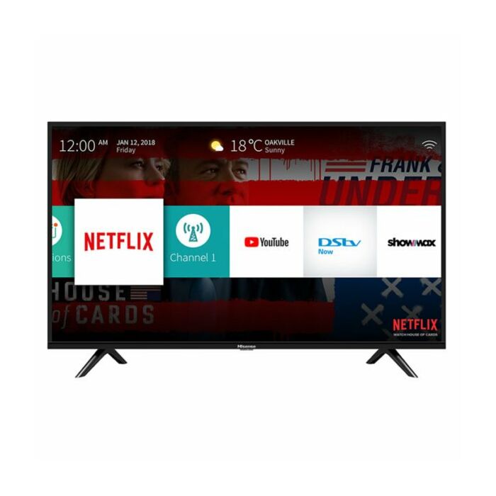 HISENSE 49 inch FHD Smart TV VidaaU 2.5 Smart Anyview Cast App Store DVBT2 USB HDMI