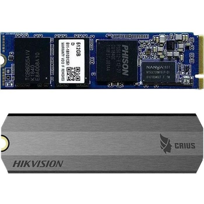 Hikvision E2000 256GB NVMe PCI-e Gen 3 x 4 2280 SSD M.2 Flash Drive