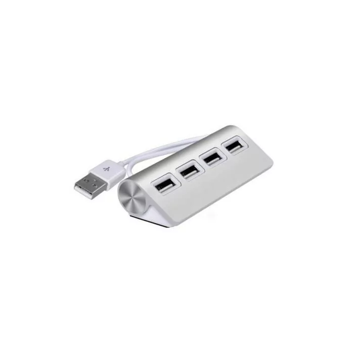 4 Port USB2.0 hub Silver