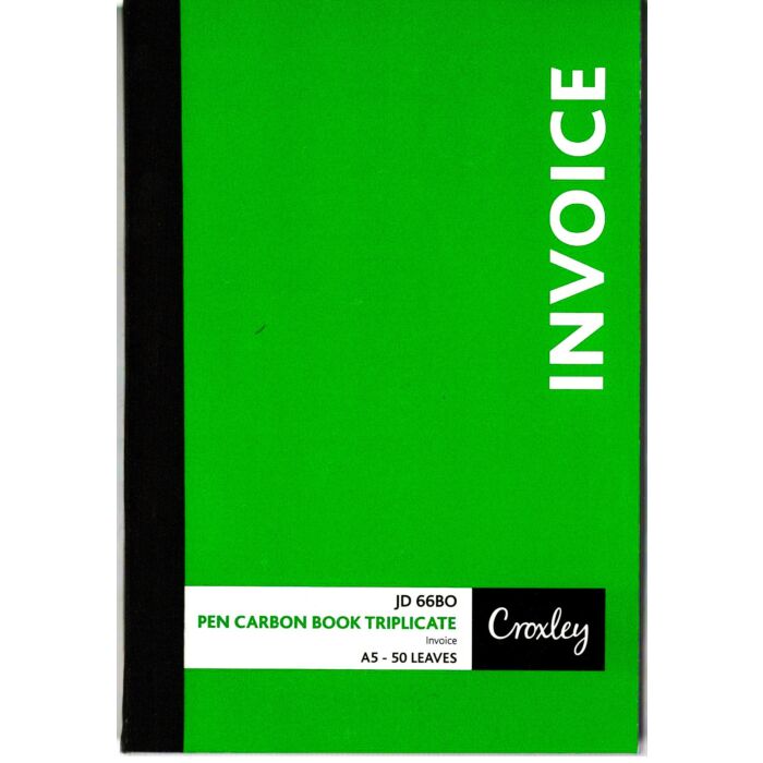CROXLEY PEN CARBON BOOK A5 TRIPLICATE