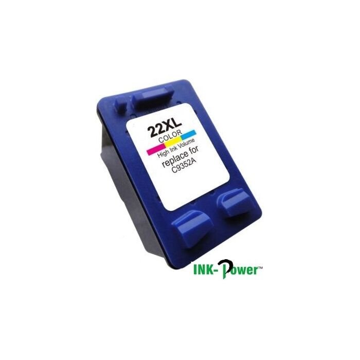 Inkpower Generic Replacement Tri Colour Cartridge for HP 22XL C9352CE