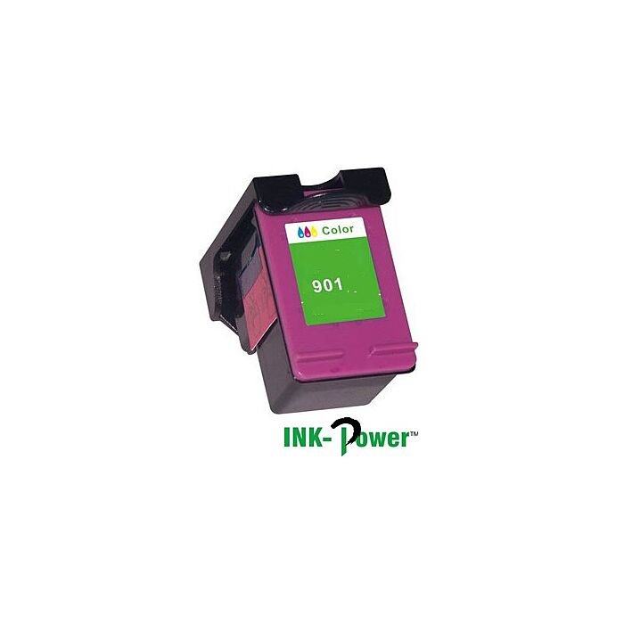 InkPower Generic Replacement Single Tri Colour Officejet Ink Cartridge CC656A