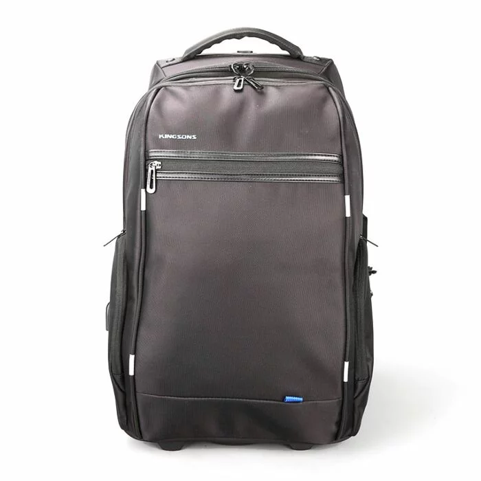 Kingsons 15.6 inch Smart Series with USB Port Trolley backpack