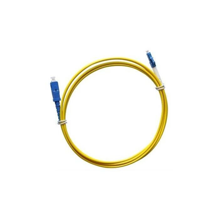 LC-SC-SM 1mtr SM Fibre Cable