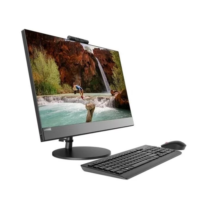Lenovo - V530-24 i5-9400T 4GB RAM 1TB HDD DVD�RW Win 10 Pro 23.8 inch All-In-One PC/Workstation