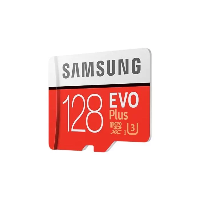 Samsung - EVO Plus microSD Memory Card 128GB + Adapter
