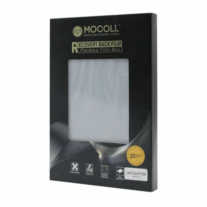Mocoll Recovery Back Film - PVC Black | Pandora Film Box 20pcs