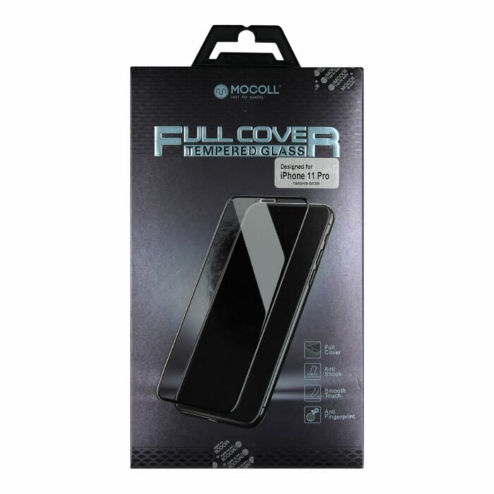 Mocoll 2.5D Tempered Glass Full Cover Screen Protector Iphone 11 Pro Black