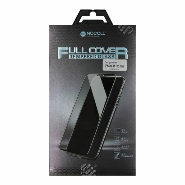 Mocoll 2.5D Tempered Glass Full Cover Screen Protector Iphone 11 Pro Max Black