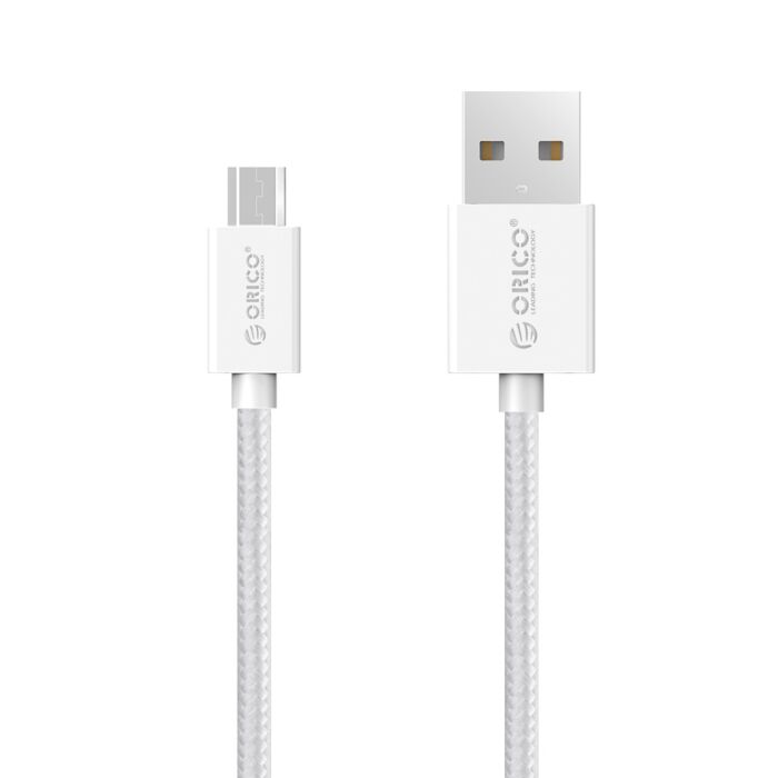 Orico Micro USB Braided Charging Data 1m Cable White