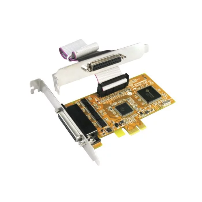 Sunix 4-port High Speed RS-232 & 1-port Parallel PCI Express Multi-I/O Board
