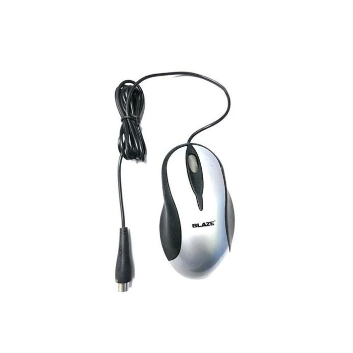 Geeko Black/Silver PS2 Optical Mouse