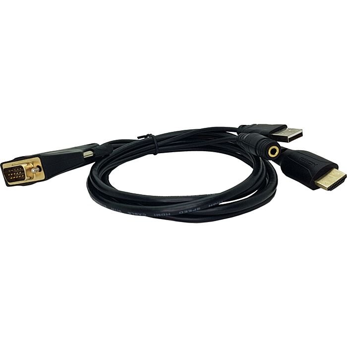 3m HDMI to VGA Cable with Audio