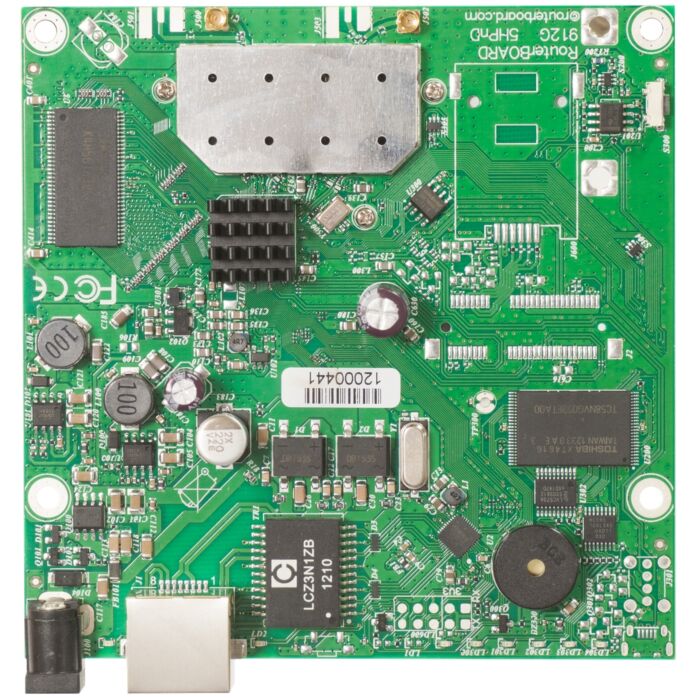 MikroTik RouterBOARD 911G-5HPND - Integrated 5Ghz high power wireless card