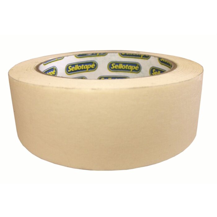 SELLOTAPE Masking Tape Utility Grade 48mm x 40m Roll Box-18
