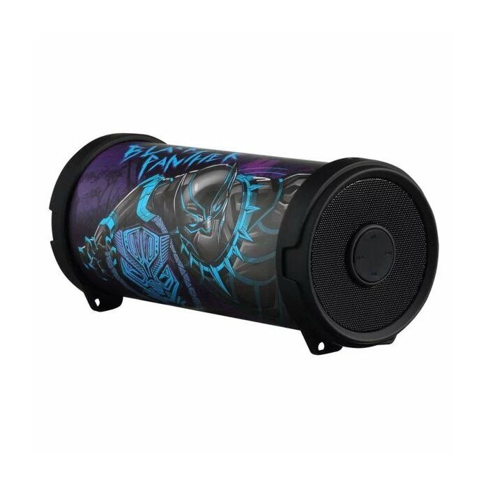 Marvel Mini Tube Bluetooth Speaker - Black Panther