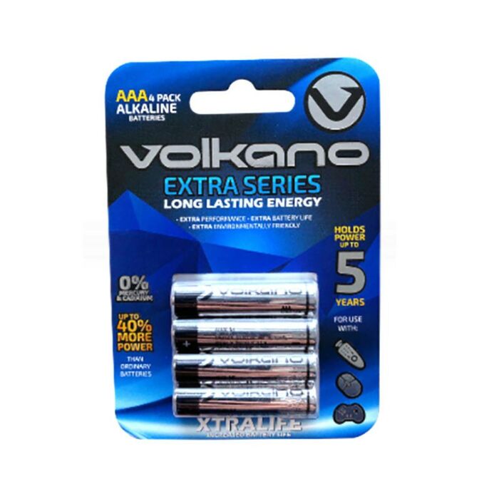 Maxxus AAA Alkaline batteries Pack of 4