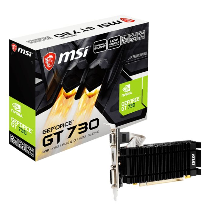 MSI GF GT730 2GB GDDR3 64-BIT LP