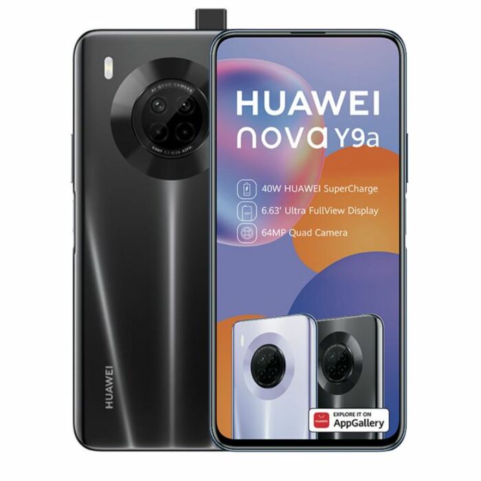 Huawei Nova Y9a 128GB LTE Dual SIM - Midnight Black