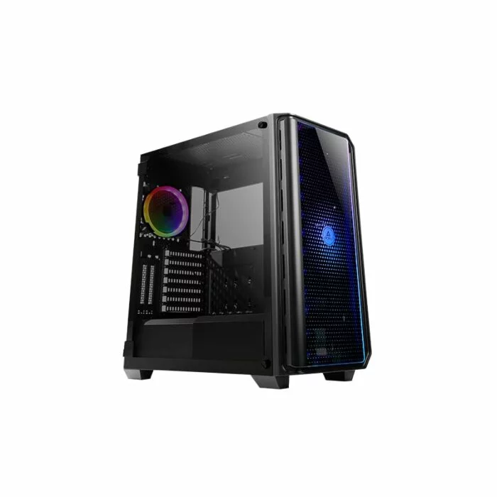 Antec NX1000 ARGB LED (Motherboard Support Controller) Tempered Glass Sides (GPU 370mm) ATX|Micro ATX|ITX Gaming Chassis - Black