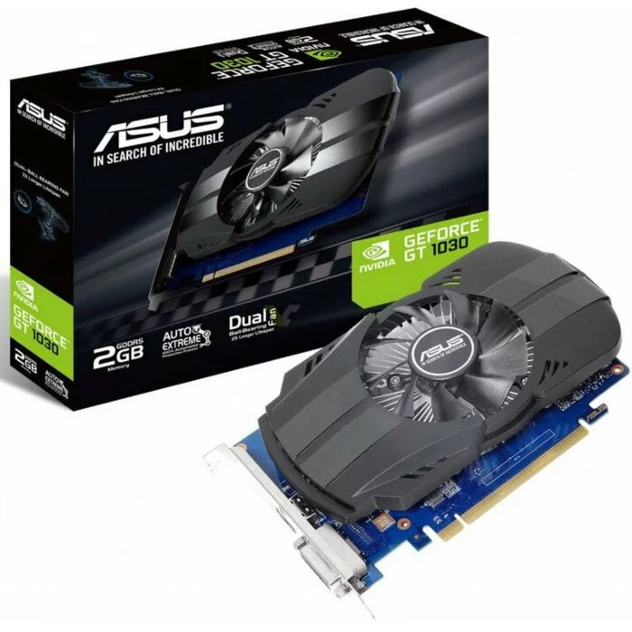 Asus Phoenix GeForce GT 1030 OC Edition 2GB GDDR5 64-bit Graphics Card