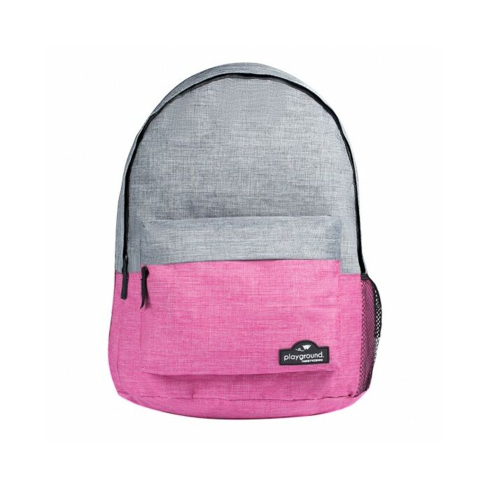 Playground Vault Backpack Grey/Pink