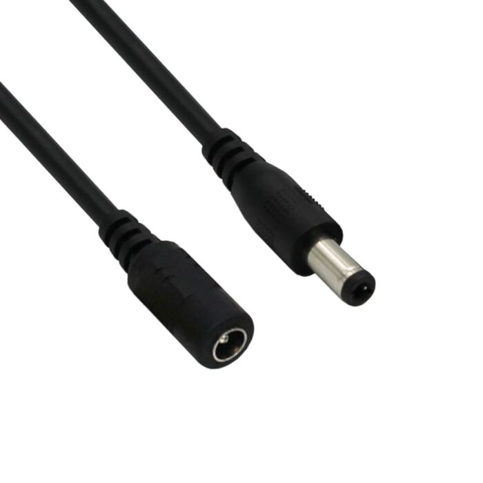 GIZZU 12V Male to Female Extender 2.5mm Power Cable for GUP45W and GUP36W