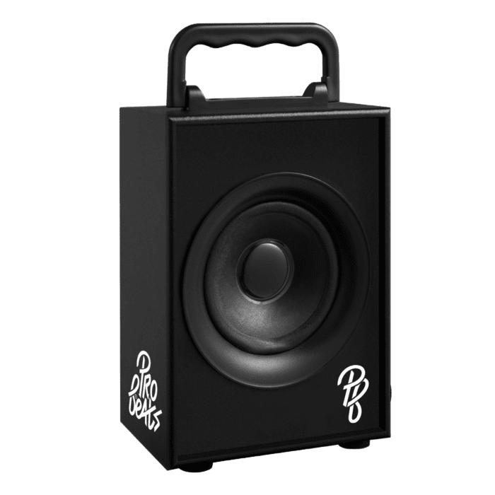 Pro Bass Exodus Series Single Tower BT Speaker With FM Radio- Black