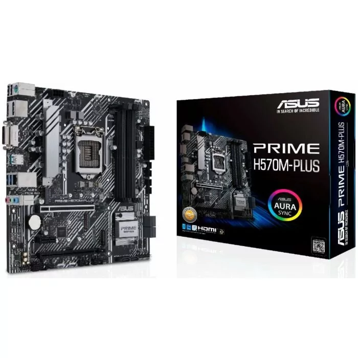 Asus Prime H570M-Plus H570 Chipset Gen 11 /10 LGA 1200 mATX Motherboard
